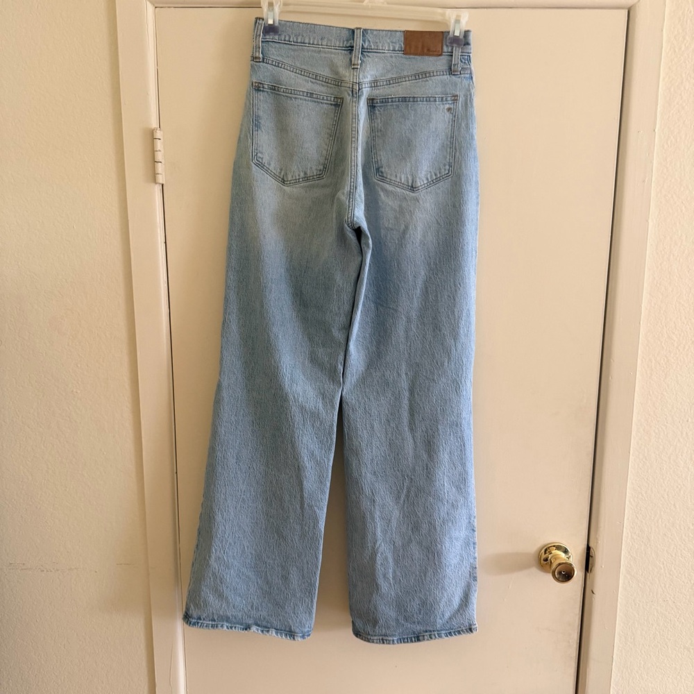 Superwide-Leg Jeans in Amcliffe Wash: Knee-Rip Edition Size 27 - Picture 7 of 9